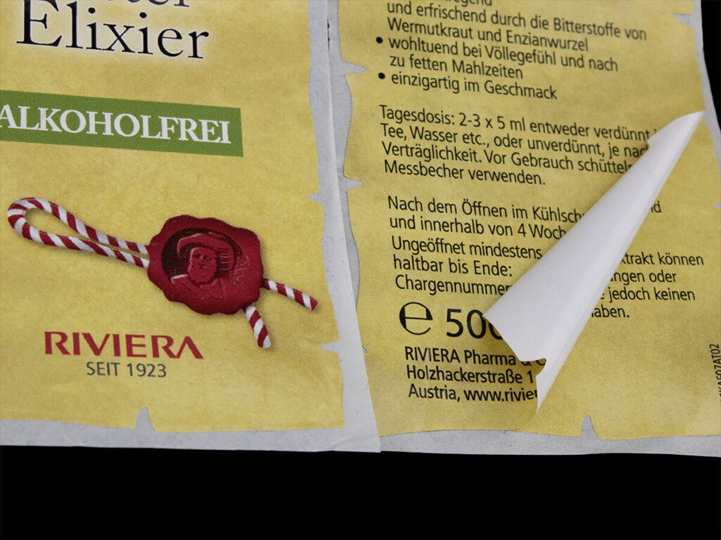 Riviera - Peel off etikete