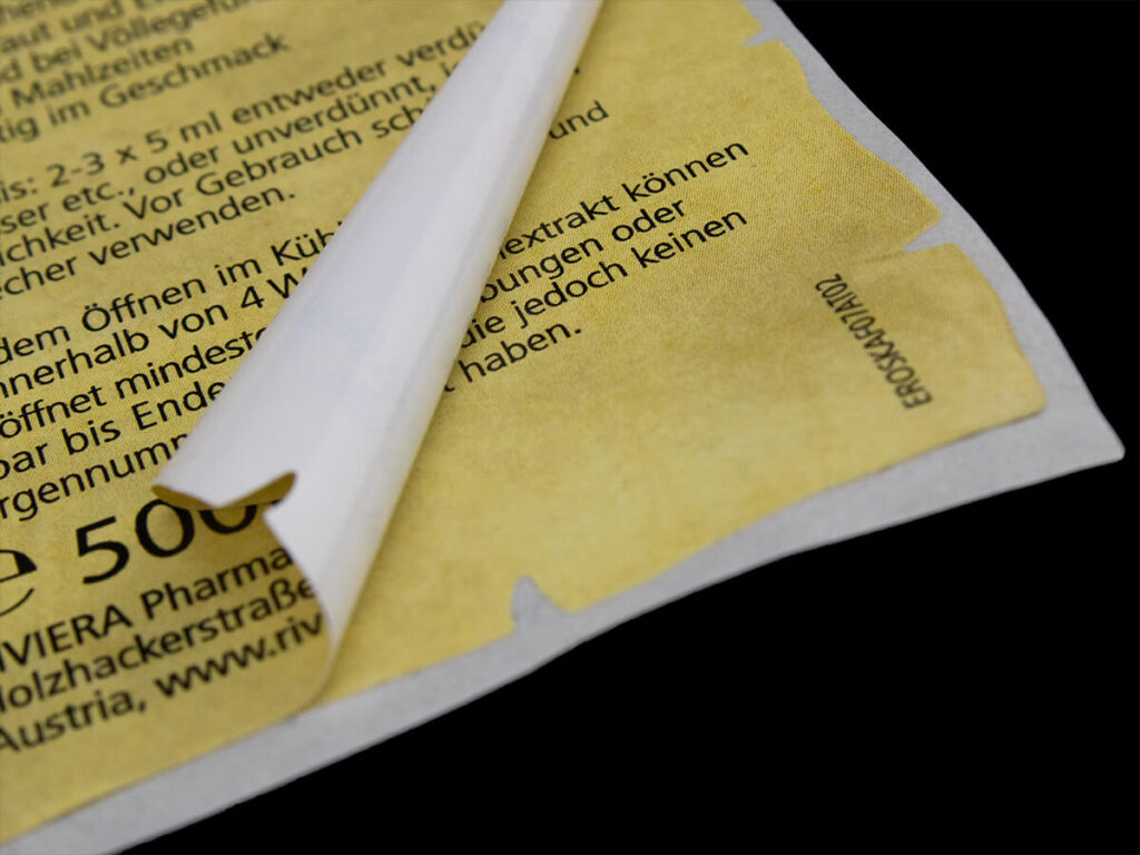 Riviera - Peel off etikete