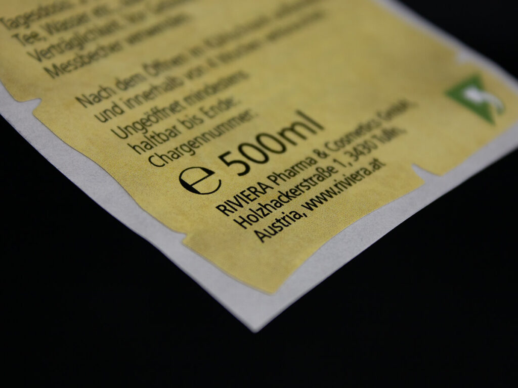 Riviera - Peel off etikete